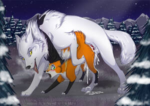 Fox And Wolf Anime Porn - Wolf + Fox Yiff by RukiFox - Hentai Foundry