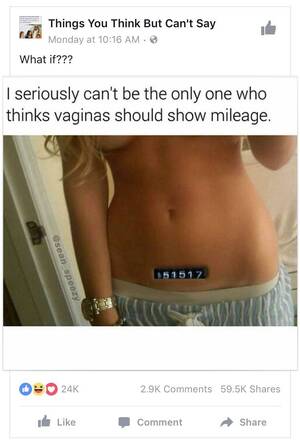 anal gina lisa - Vaginas should come with mileage, but penises don't need anything of the  sort. : r/niceguys