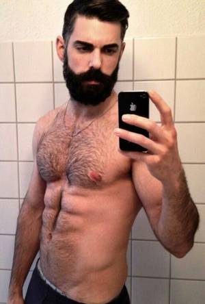 Bearded Hot Guy Gay Porn - Great Beard and Hairy Chest!