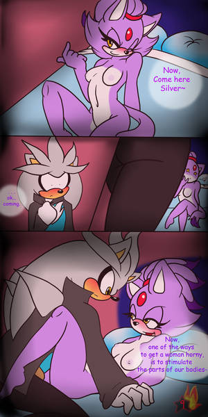 Blaze The Cat Porn Comic - [chacumera] Silvaze (Sonic The Hedgehog) Hentai Online porn manga and  Doujinshi