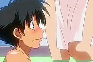 Boy Anime Porn Uncensored - Hentai girl tells shy boy that the only way to prove his love is to make