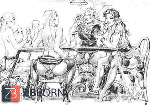 Fetish Porn Drawings - Smoking Fetish Drawing - ZB Porn