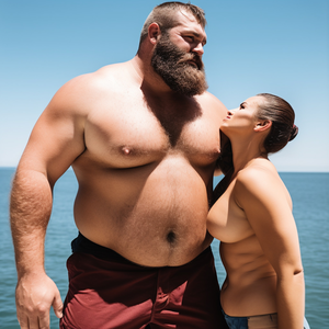 fat hairy nude beach - BearMythology