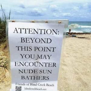Gunnison Beach Amateur Porn - Florida's nude beaches pose a problem for Ron DeSantis - College of Social  Sciences and Humanities