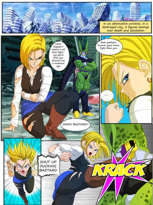 Android 18 Cell Xxx - Android 18 vs Cell - IMHentai