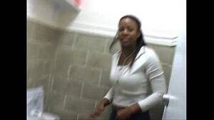 lesbian black girl pees on white - 