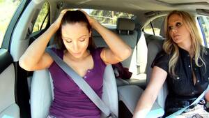 lesbians fuck in car - Free High Defenition Mobile Porn Video - Two Young Lesbians Park Their Car  To Have Sex In The Backseat - - HD21.com