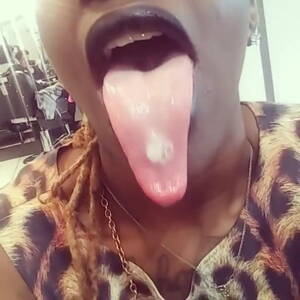 Black Girl Long Tongue - Ebony tongue fetish | xHamster