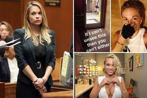 Dani Mathers Porn - Former Playboy model Dani Mathers who body-shamed OAP could face JAIL after  'shirking' community service | The Sun