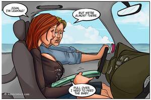 Cartoon Outdoor Porn - Cartoon porn comic with milky tits fucked and sucked outdoors