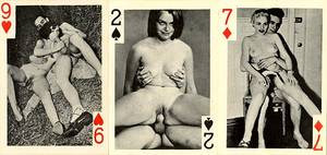 1950s Porn Playing Card - Playing Cards Deck 357