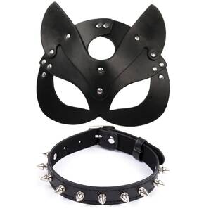 Head To Head Sex Toy - Bondage Porn Fetish Head Mask Whip BDSM Restraints PU Leather Cat Halloween  Roleplay Sex Toy For Men Women Cosplay Games 230811 From 8,16 â‚¬ | DHgate