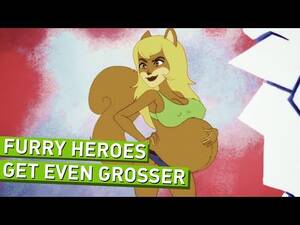 Gross Furry Porn - Furry Force Part 2 - Furry Superheroes Get Even Grosser - YouTube