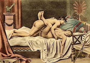 1700 Sex Porn - Roman sex scene depicted in the late 1700s.