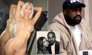 kim kardashian and kanye west - Kim Kardashian is 'disgusted' by claims ex Kanye West showed nude photos of  her to employees | Daily Mail Online
