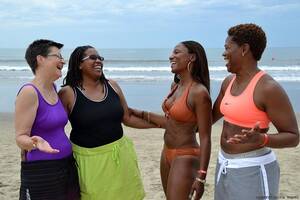 hot lesbian sex on the beach - Olivia Revolutionized Travel for Lesbians: Here's How