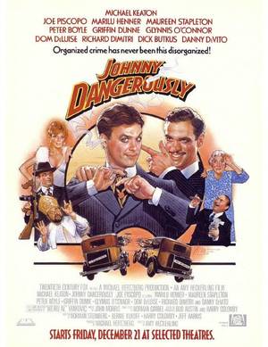 Mike Landis Porn - 80's movie posters | Johnny Dangerously | 80's Movie Posters/Cover Art