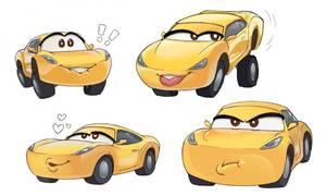 Cars Cartoon Porn - <3 <3_eyes acstlu biting_lip blush brown_eyes car cars_(disney) cruz_ramirez