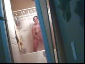 hidden camera shower - Chubby girl takes a shower in hidden camera video - voyeur porn at ThisVid  tube