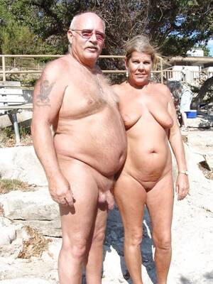 chubby nude couples - Fat Nudist Couple - 63 photos