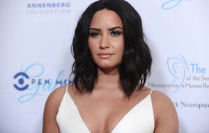 Demi Lovato Porn Fucking - Demi Lovato responds to 'nude' photo leak: 'It's just cleavage'
