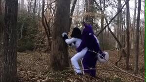 Furry Forest Porn - Fursuit Couple Mating in Woods - XVIDEOS.COM
