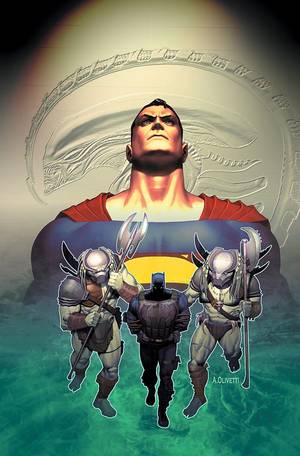 Batman Alien Vs Predator Porn - Superman & Batman Vs. Aliens & Predators ...