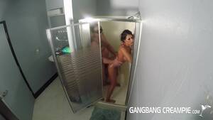 gang bang cum shower - Horny pornstar gets fucked in shower after gangbang - Free Porn Videos -  YouPorn