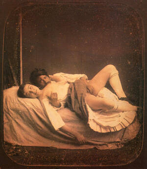 1890s Porn - Historical Indulgences â€” ca. 1890, [couple in bed] via the Retro Porn...