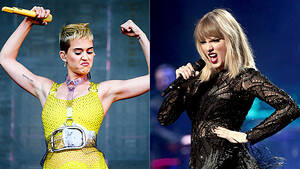 Katy Perry Blowjob Porn Captions - Katy Perry Vs. Taylor Swift: Pop Stars' Beef History Explained
