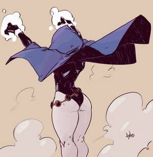 Colors Raven Porn - ttyto-alba: Decided to color this as a warm up. So enjoy some Raven booty.  Tumblr Porn