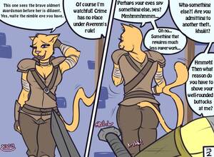 Khajiit Porn Comic - A Khajiit Tail Of Bounty Bribery comic porn | HD Porn Comics