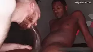 Gay Interracial Cum - Interracial gay porn. Black and white gay. Facial cumshot | xHamster