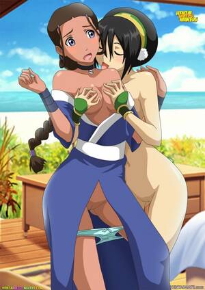 Avatar Katara Sex - Toph and Katara try lady/lady games â€“ Avatar Airbender Hentai