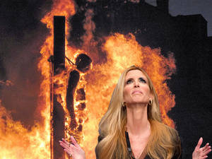 Ann Coulter Flashing Porn - Ann Coulter enjoying some good old-fashioned fun