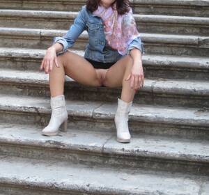 free porn upskirt no panties stairs - stairs no panties.jpg | MOTHERLESS.COM â„¢