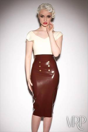 High Waist Skirt Porn - Latex High Waisted Skirt by Catalyst Latex