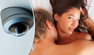 guest bedroom hidden cam sex - hidden camera and couple in bed