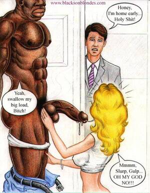 Cartoon Porn John Persons Cheating - john person comix with white wife cheating on hubby with BBC