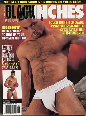 black adult xxx magazine - Black Inches June 1997 Magazine Back Issue black inches gay porn magazine  back issues hot sexy black men big black cock xxx explicit juicy dick