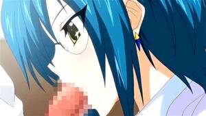 hot anime oral sex - Watch Sexy Blue Haired Anime Babe A Blowjob and Titfuck - Anime, Babe,  Hentai Porn - SpankBang