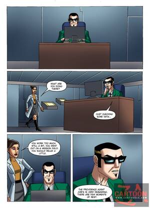 cartoonza cartoon sex net - Cute curvy doctor Holiday seduces Agent Six - Cartoon Sex - Picture 1