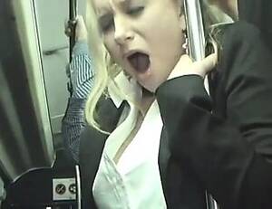 groped to orgasm - Blond Milf Groped To Orgasm On Bus & Fucked at DrTuber