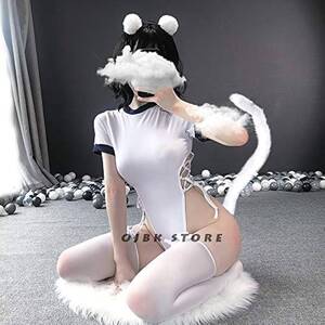 Cartoon Costume Porn - Sexy Women Anime Lingerie Babydoll Swimsuit Set Cute Lolita Underwear Cartoon  Cosplay Pretty Student porno Costume Maid girl (Color : White, Size : One  Size): Buy Online at Best Price in UAE -