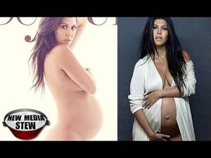 jb pregnant nude - KOURTNEY KARDASHIAN NUDE in Pregnant Photoshoot, Instagram & Twitter React  - YouTube