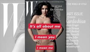 Kim Kardashian Playboy Porn - Kim Kardashian W Magazine silver paint shoot leaves her crying \