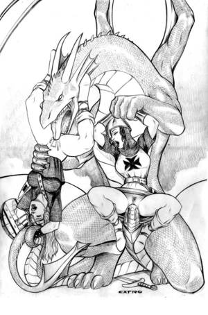 cartoon knight hentai - Double Dragon by extro
