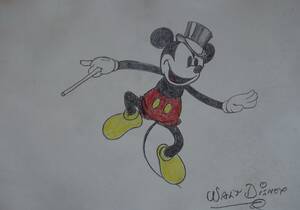 mickey mouse vintage cartoon porn - Vintage Cartoon Walt Disney Mickey Mouse Study, Drawing - Etsy