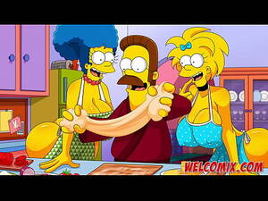 clips simpsons hentai - Orgy with hot asses from the Simpsons! - XNXX.COM
