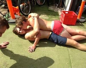 Gay Missionary Fuck - Classic Missionary Gay Sex Position. See more examples at http://tumblr.